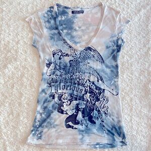 Chaser Y2K Glorious Angels Indie Sleaze Graphic Tee S Small Vtg Vintage